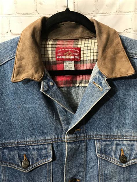 marlboro man leather jacket replica|original marlboro denim jacket.